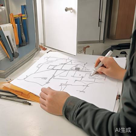 安装门时，仔细按图索骥