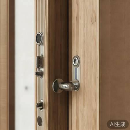 门锁圆需换孔，方锁可免换