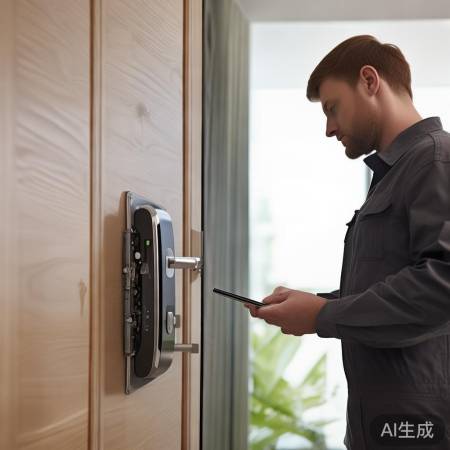 卡多利亚指纹锁售后问题快速解介绍#换指纹锁需要重新开孔吗？专业人士解答