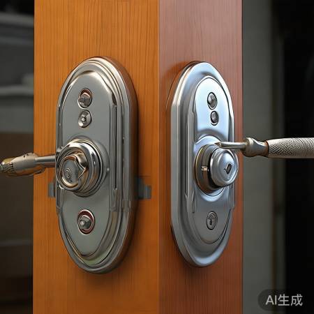 锁孔尺寸不合需重新开孔