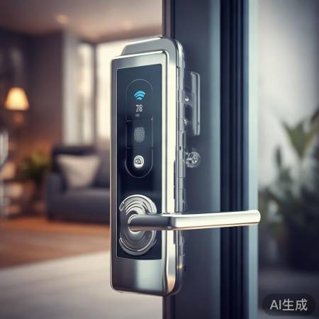 指纹锁安装需开孔