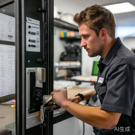 科徕尼智能指纹锁热线电话普及『换指纹锁需要重新开孔吗？专业解答！』