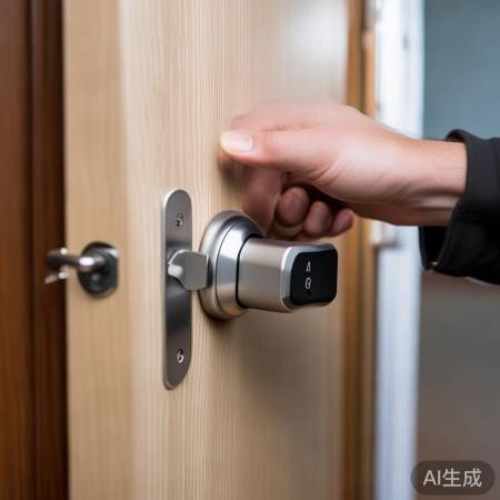 久邦智能指纹锁400全国售后解说：换指纹锁需要重新开孔吗？专业解答！