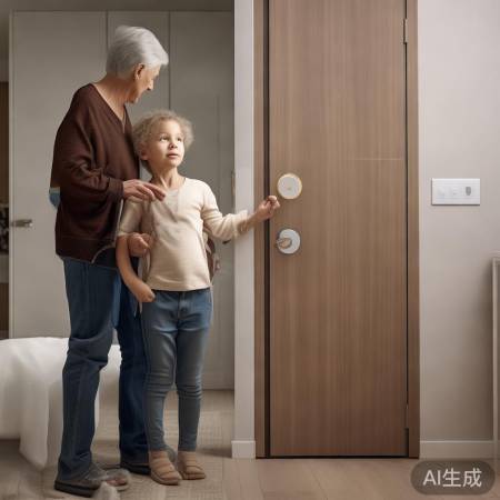 指纹锁选安全或美观