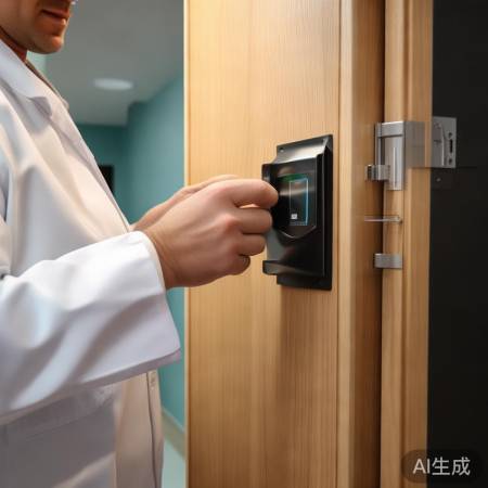 门板平整,指纹锁安装要点