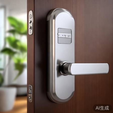 指纹锁多孔位，安装便捷贵些