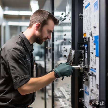 专业认证,严格规范指纹锁维修