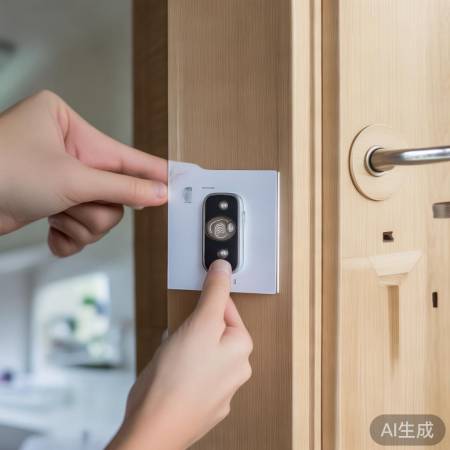 指纹锁孔位不匹配，需重新开孔